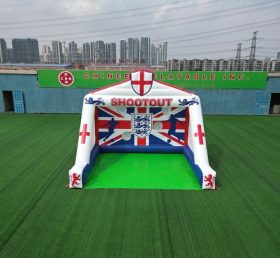 T11-7121 Jogo de Chute ao Gol Inflável com Tema da Seleção Nacional da Inglaterra