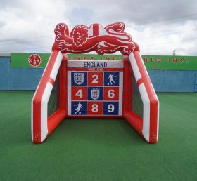 T11-7122 Jogo Inflável de Chute a Gol com Tema da Seleção da Inglaterra
