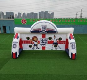 T11-7123 Jogo Inflável de Chute ao Gol com Tema da Seleção Nacional da Inglaterra