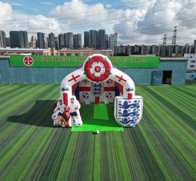 T11-7125 Jogo Inflável de Chute a Gol com Tema da Seleção Nacional da Inglaterra