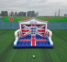 T11-7130 Jogo Inflável de Chute ao Gol com Tema da Seleção Nacional da Inglaterra