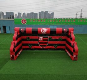T11-7134 Jogo de Chute ao Gol Inflável com Tema do Flamengo