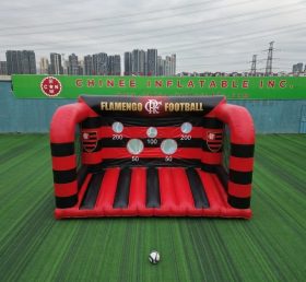 T11-7137 Jogo Inflável de Chute a Gol com Tema do Flamengo