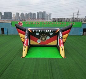 T11-7151 Jogo Inflável de Chute ao Gol com Tema da Seleção da Alemanha