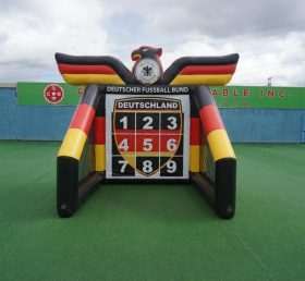 T11-7153 Jogo de Chute ao Gol Inflável com Tema da Seleção da Alemanha