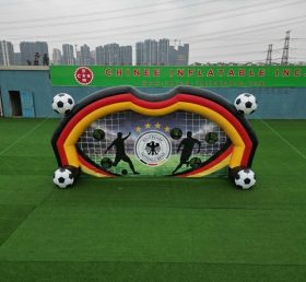 T11-7157 Jogo de Chute ao Gol Inflável com Tema da Seleção Nacional da Alemanha