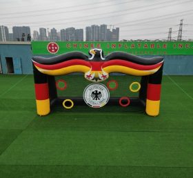 T11-7158 Jogo Inflável de Chute ao Futebol com Tema da Seleção Nacional da Alemanha