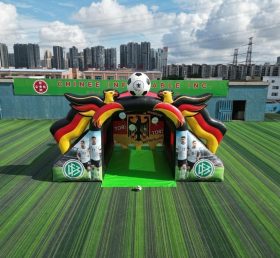 T11-7160 Tema da Seleção Nacional da Alemanha Jogo Inflável de Chute ao Gol de Futebol