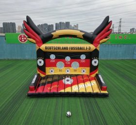 T11-7162 Jogo de Chute ao Gol Inflável com Tema da Seleção Nacional da Alemanha