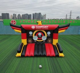 T11-7163 Jogo Inflável de Chute a Gol com Tema da Seleção Nacional da Alemanha