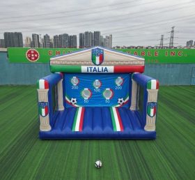 T11-7171 Jogo Inflável de Chute a Gol com Tema da Seleção Nacional da Itália