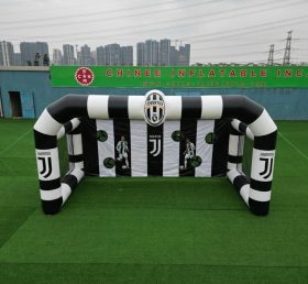 T11-7178 Jogo Inflável de Chute ao Gol de Futebol com Tema Juventus