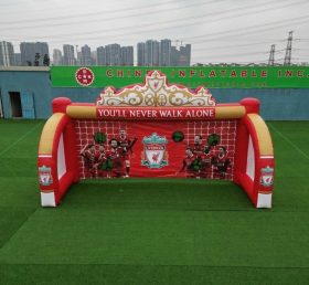 T11-7187 Jogo de Chute ao Gol Inflável com Tema de Liverpool