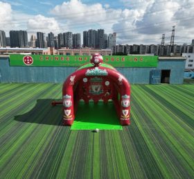 T11-7190 Jogo de Chute ao Gol Inflável com Tema de Liverpool