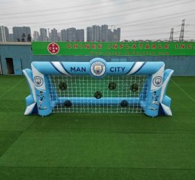 T11-7196 Jogo Inflável de Chute ao Futebol com Tema do Manchester City