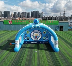 T11-7197 Jogo de Chute a Gol Inflável Temático do Manchester City