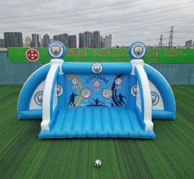 T11-7199 Jogo Inflável de Chute ao Gol com Tema do Manchester City