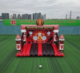 T11-7204 Jogo de Chute ao Gol Inflável com Tema Manchester United