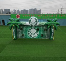 T11-7208 Jogo de Chute ao Gol Inflável com Tema Palmeiras