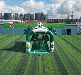 T11-7210 Jogo Inflável de Chute a Gol com Tema Palmeiras
