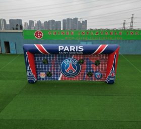 T11-7217 Jogo de Chute ao Futebol Inflável com Tema Paris Saint-Germain