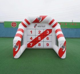 T11-7247 Jogo de Chute ao Gol Inflável com Tema River Plate