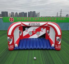 T11-7251 Jogo Inflável de Chute ao Futebol com Tema River Plate