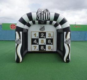 T11-7255 Jogo Inflável de Chute ao Gol Tema Santos