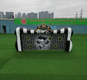 T11-7257 Jogo de Chute ao Gol Inflável com Tema Santos