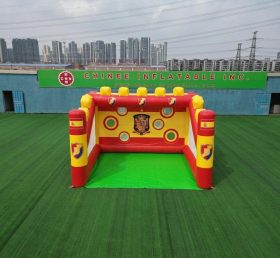 T11-7266 Jogo Inflável de Chute ao Gol com Tema da Seleção Nacional da Espanha