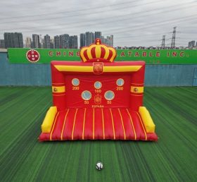 T11-7269 Jogo de Chute ao Gol Inflável com Tema da Seleção Nacional da Espanha