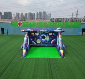 T11-7285 Jogo de Chute a Gol Inflável com Tema Espacial