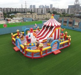 T6-6823 Parque Inflável com Tema de Circo