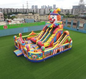 T6-6825 Parque Inflável com Tema de Palhaço