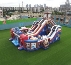 T6-6861 Playground Inflável com Tema de Agência de Correios