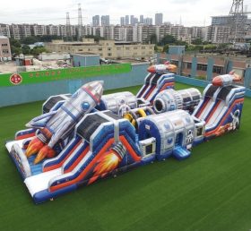 T6-6866 Parque Infantil Inflável com Tema de Foguete