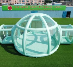 Tent1-5055 Tenda Bolha Inflável Verde Menta
