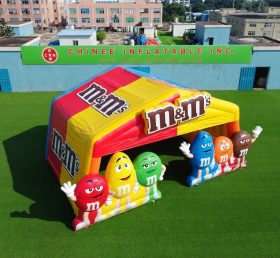 Tent1-7133 Tenda Inflável de Publicidade M&M’s