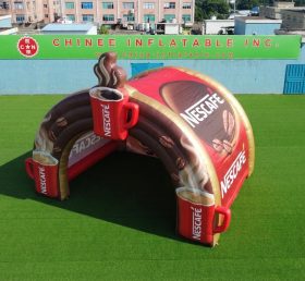 Tent1-7135 Tenda Inflável Publicitária Nescafé