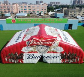 Tent1-7155 Tenda Cubo Inflável Publicitária Budweiser