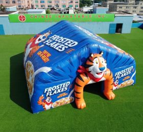 Tent1-7163 Tenda Cubo Inflável Publicitária Frosted Flakes