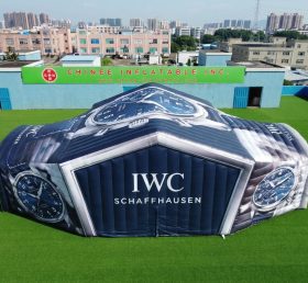 Tent1-7172 Tenda Cubo Inflável Publicitária IWC Schaffhausen
