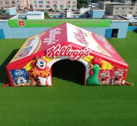 Tent1-7174 Tenda Cubo Inflável Publicitária da Kellogg's