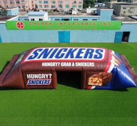 Tent1-7194 Tenda Cubo Inflável Publicitária Snickers