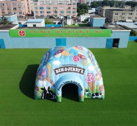 Tent1-7207 Domo Inflável Publicitário Ben & Jerry's