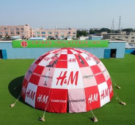 Tent1-7214 Cúpula Inflável Publicitária H&M
