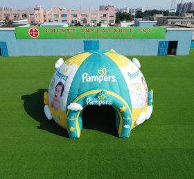 Tent1-7221 Cúpula Inflável Publicitária da Pampers