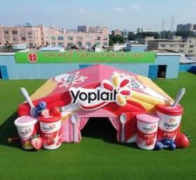 Tent1-7289 Tenda Inflável Publicitária Yoplait