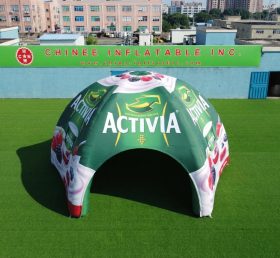 Tent1-7292 Tenda Aranha Inflável Publicitária Activia