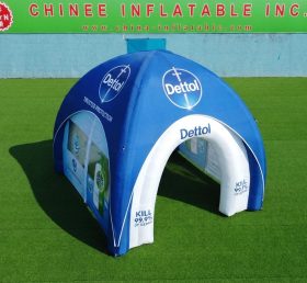 Tent1-7305 Tenda Aranha Inflável Publicitária Dettol